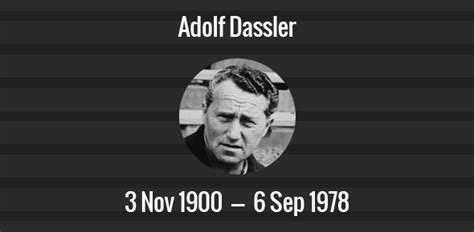 how did adolf dassler die.